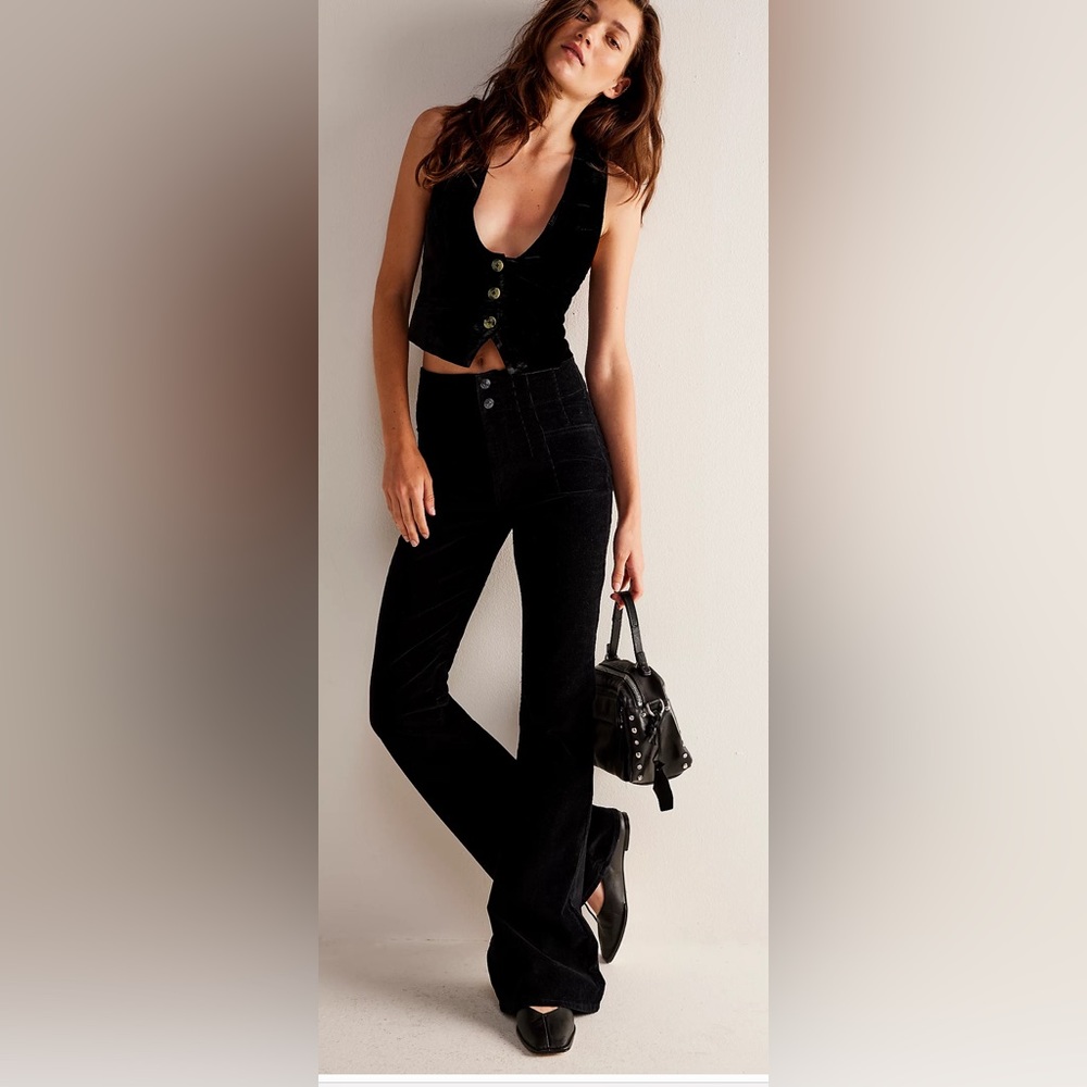 We the free Jayde Cord High rise flare - Size 27